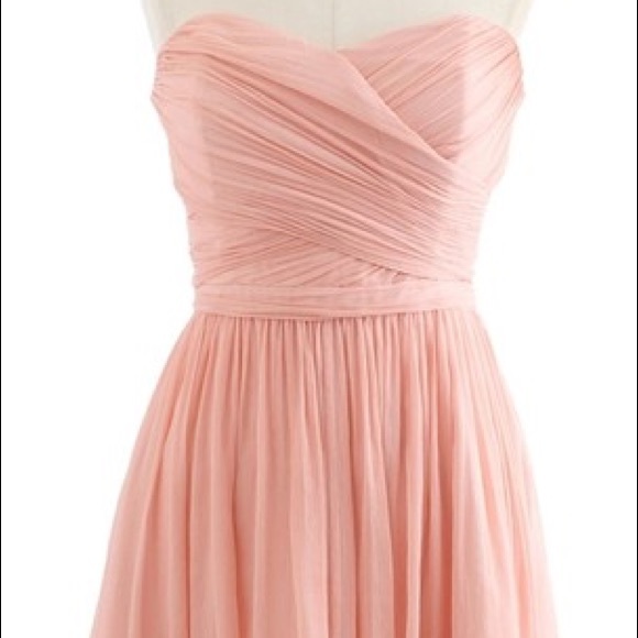 J. Crew Dresses & Skirts - J Crew Blush Bridesmaids Dress